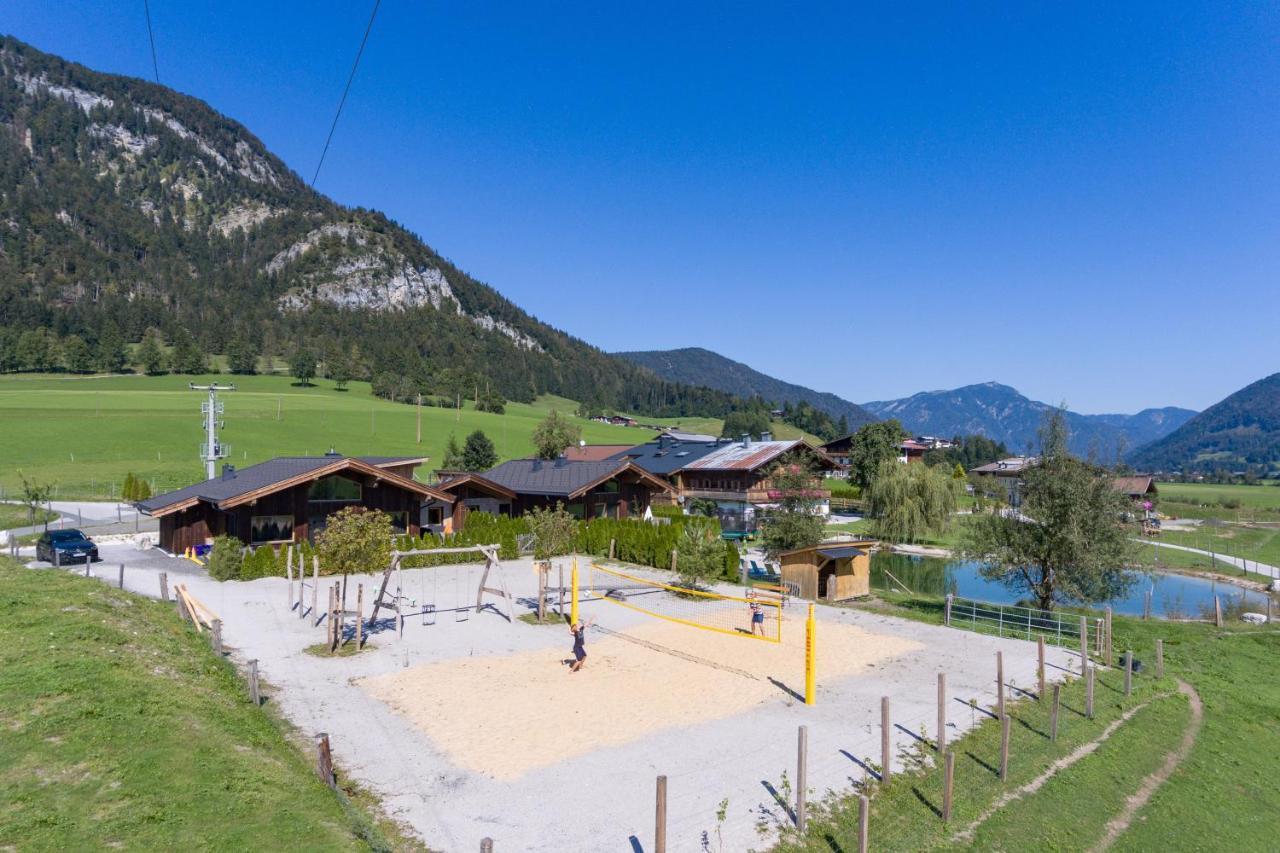 Narzenhof Wellness Chalets, Familien & Luxus Apartments Am Bauernhof Sankt Johann in Tirol Ngoại thất bức ảnh
