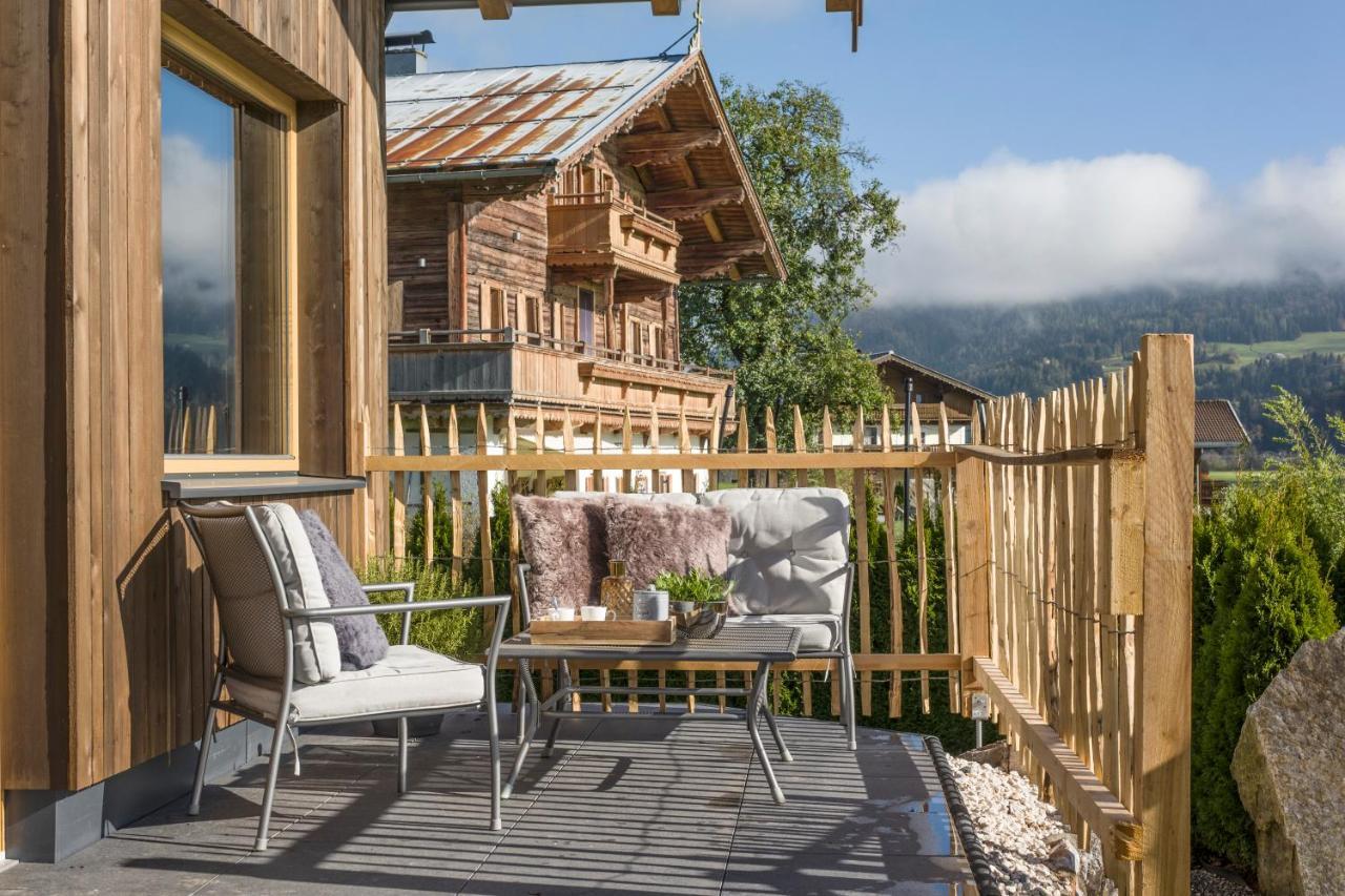 Narzenhof Wellness Chalets, Familien & Luxus Apartments Am Bauernhof Sankt Johann in Tirol Ngoại thất bức ảnh