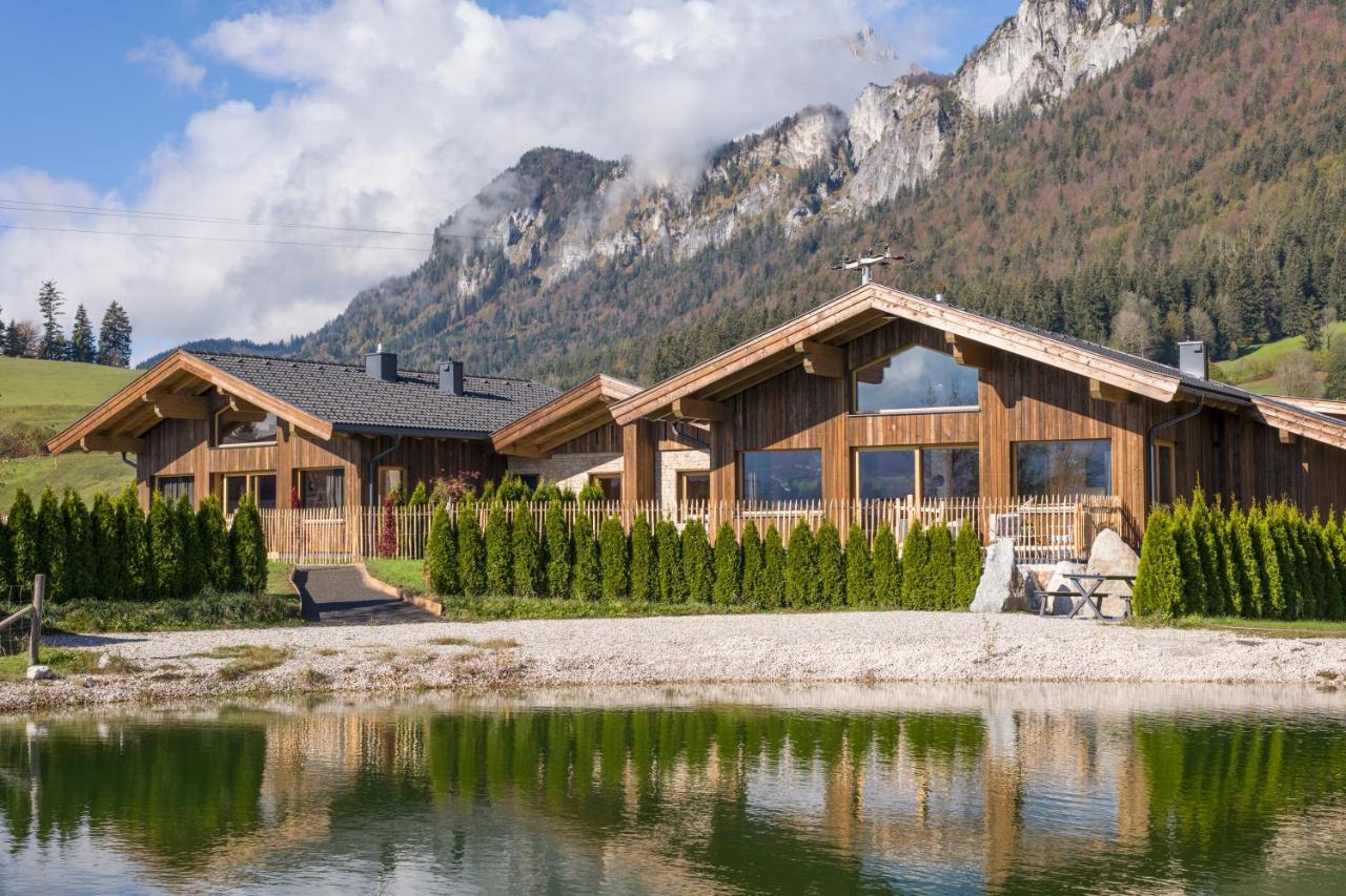 Narzenhof Wellness Chalets, Familien & Luxus Apartments Am Bauernhof Sankt Johann in Tirol Ngoại thất bức ảnh