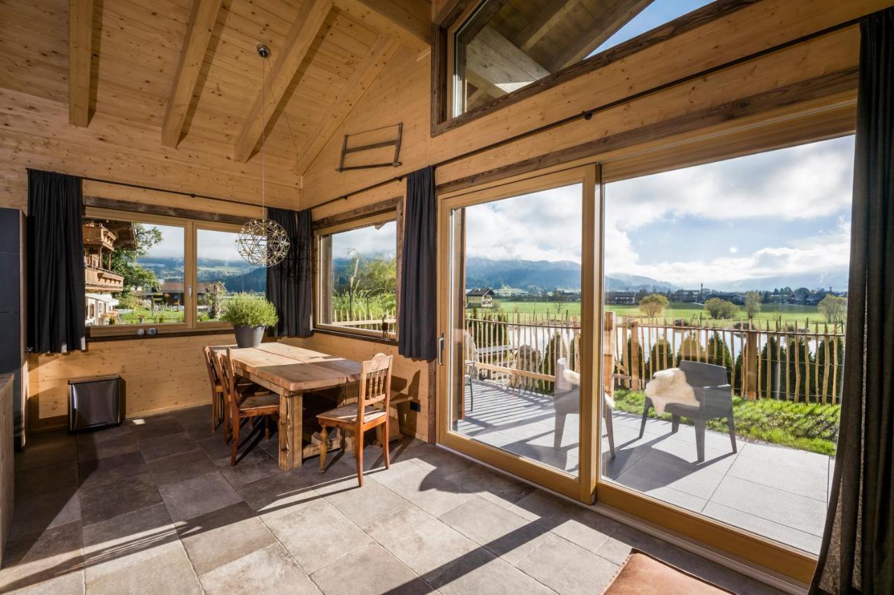 Narzenhof Wellness Chalets, Familien & Luxus Apartments Am Bauernhof Sankt Johann in Tirol Ngoại thất bức ảnh
