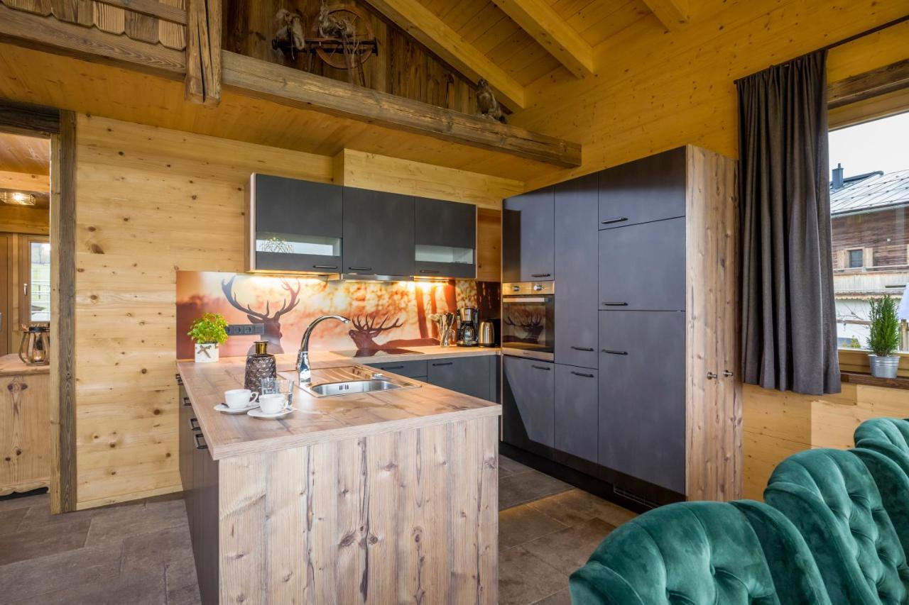 Narzenhof Wellness Chalets, Familien & Luxus Apartments Am Bauernhof Sankt Johann in Tirol Ngoại thất bức ảnh