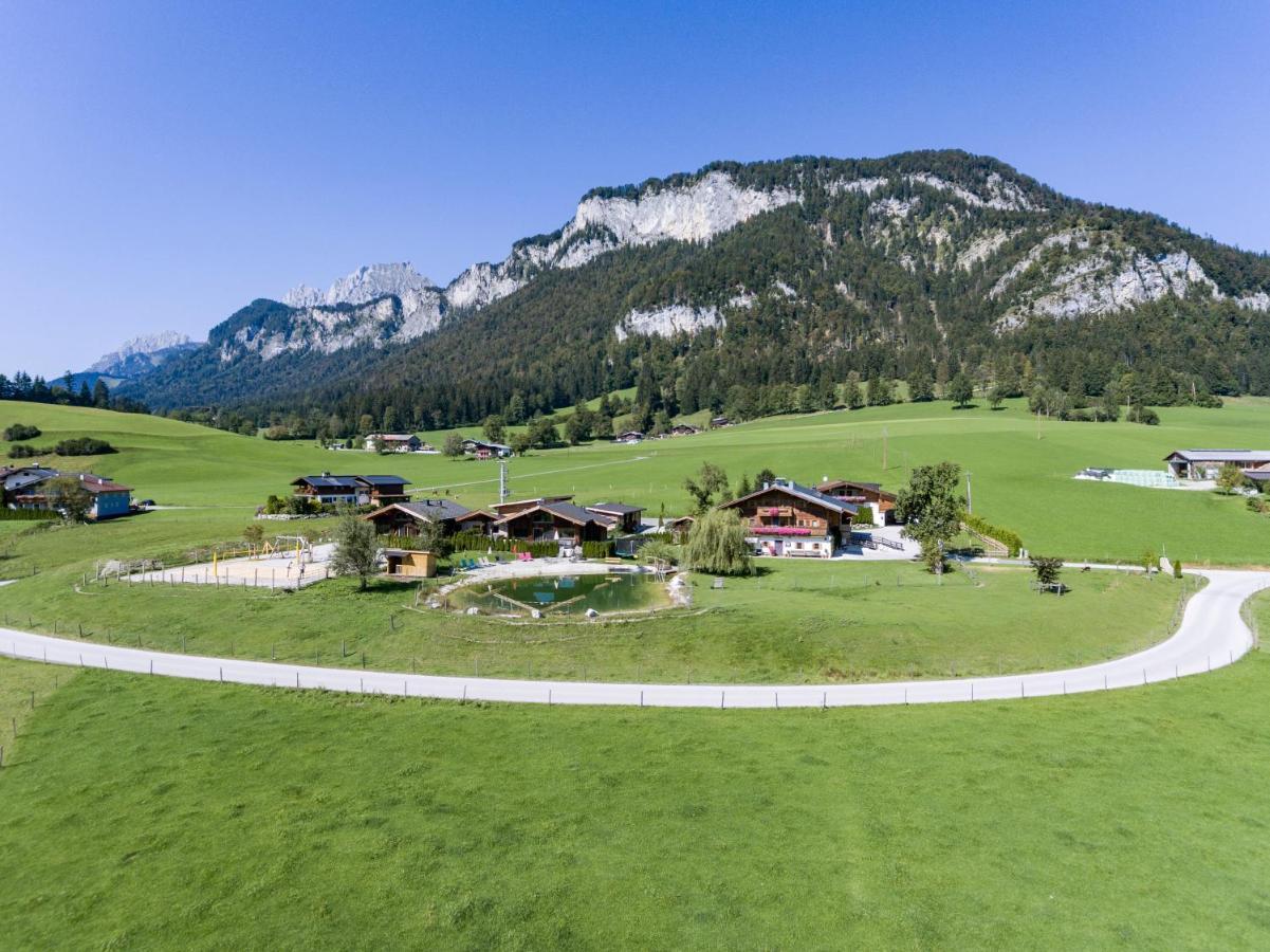 Narzenhof Wellness Chalets, Familien & Luxus Apartments Am Bauernhof Sankt Johann in Tirol Ngoại thất bức ảnh