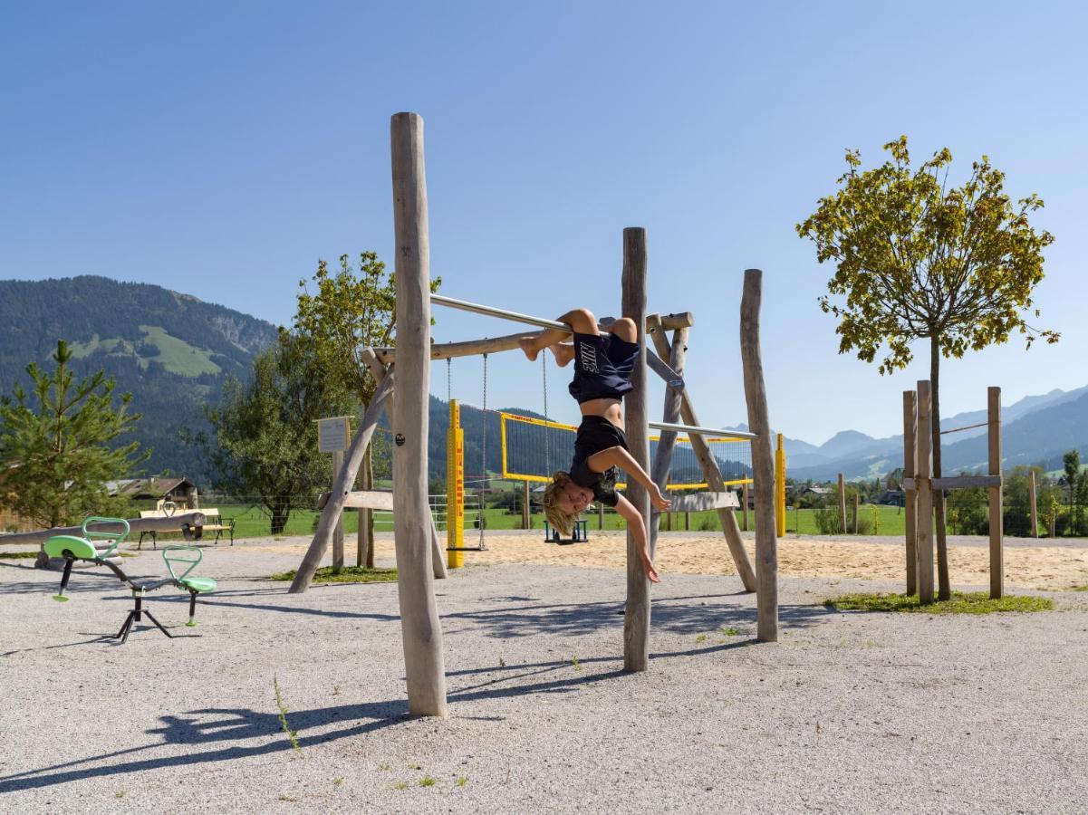 Narzenhof Wellness Chalets, Familien & Luxus Apartments Am Bauernhof Sankt Johann in Tirol Ngoại thất bức ảnh