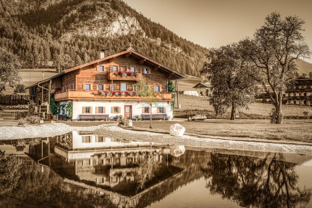 Narzenhof Wellness Chalets, Familien & Luxus Apartments Am Bauernhof Sankt Johann in Tirol Ngoại thất bức ảnh