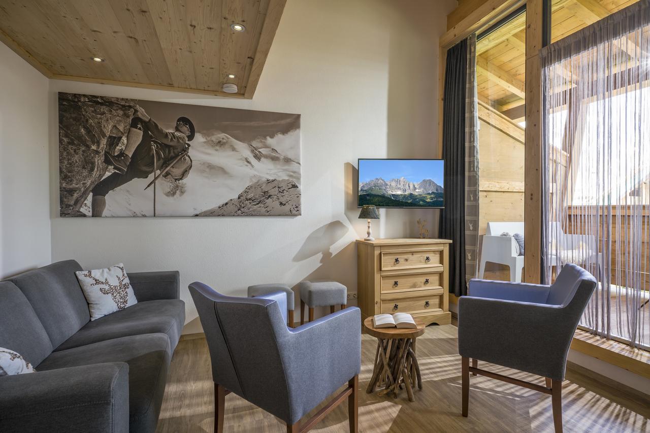 Narzenhof Wellness Chalets, Familien & Luxus Apartments Am Bauernhof Sankt Johann in Tirol Ngoại thất bức ảnh